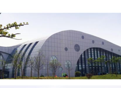 肇东会议中心外景网架工程